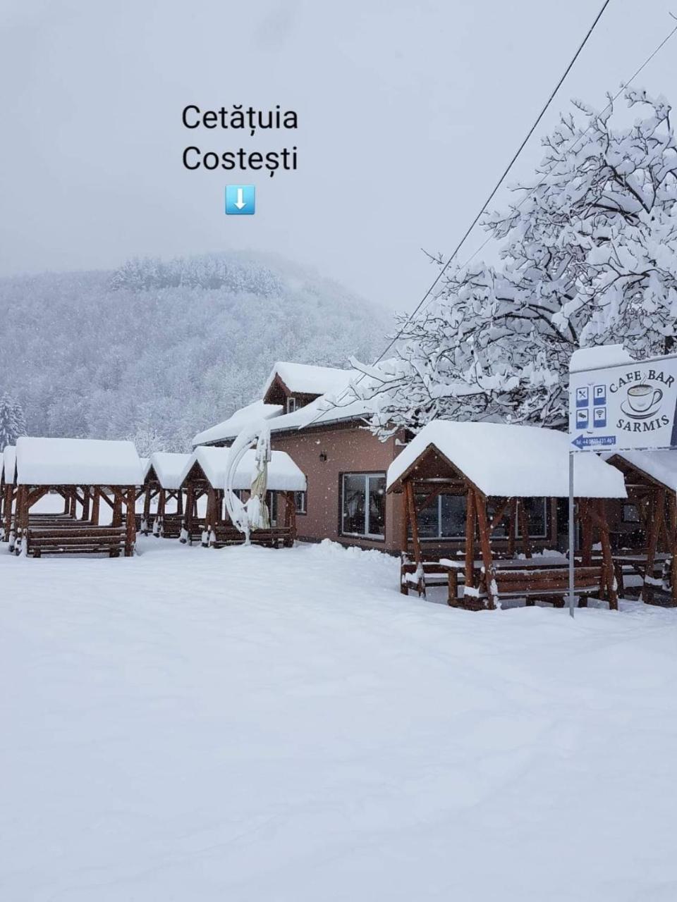 Cabana Sarmis Costesti Экстерьер фото
